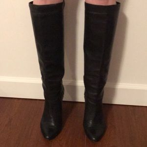 Marc Jacobs black leather boots